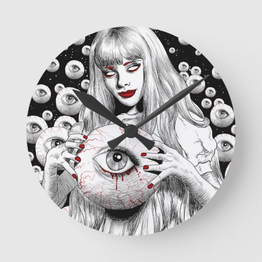 De geesten van de doden ronde klok (Voorkant)