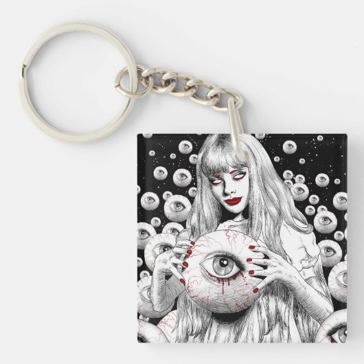 De geesten van de doden sleutelhanger (voorkant)