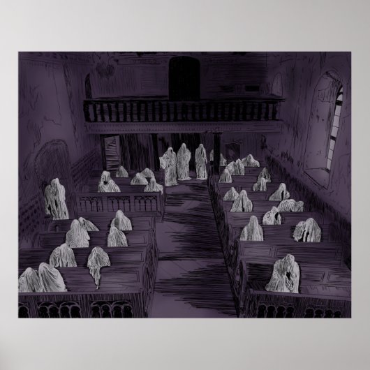 De geesten van de St. George Kerk Poster (Voorkant)
