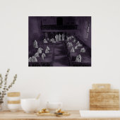 De geesten van de St. George Kerk Poster (Keuken)