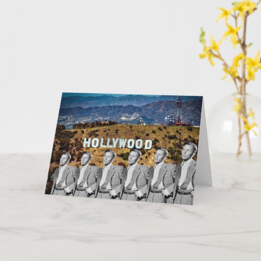 De geesten van Hollywood Kaart (Gele Bloem)