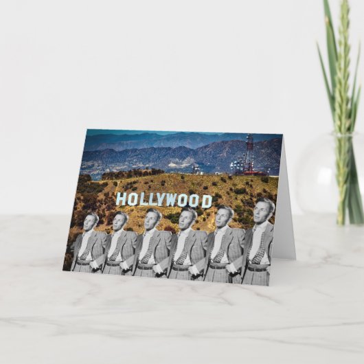 De geesten van Hollywood Kaart (Voorkant)