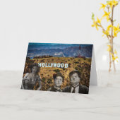 De geesten van Hollywood Kaart (Gele Bloem)
