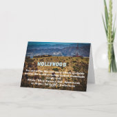 De geesten van Hollywood Kaart (Achterkant)