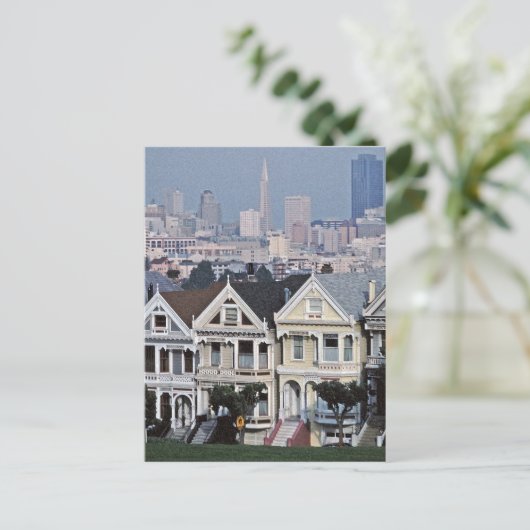De gefinteerde dames San Francisco Briefkaart (Staand voorkant)