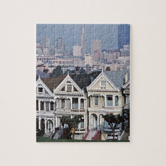 De gefinteerde dames San Francisco Legpuzzel (Verticaal)