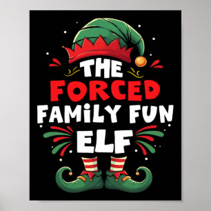 De Geforceerde Familie Pret Elf Familie Matching G Poster