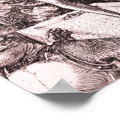 De gegraveerde Passiereeks: Verrijking (nr. 15) Poster (Hoek)