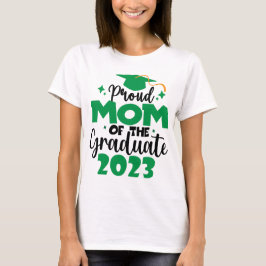 De gegroepeerde MOM van een Klasse van 2023 Afstud T-shirt