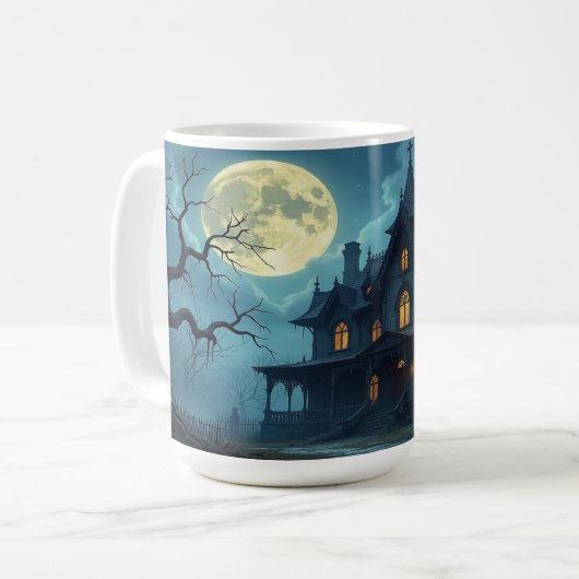 De gehakte Mansie Koffiemok (Voorkant links)