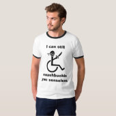 De gehandicapte piraat t-shirt (Voorkant volledig)
