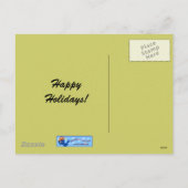 De geheime aanbidder feestdagenkaart (Achterkant)