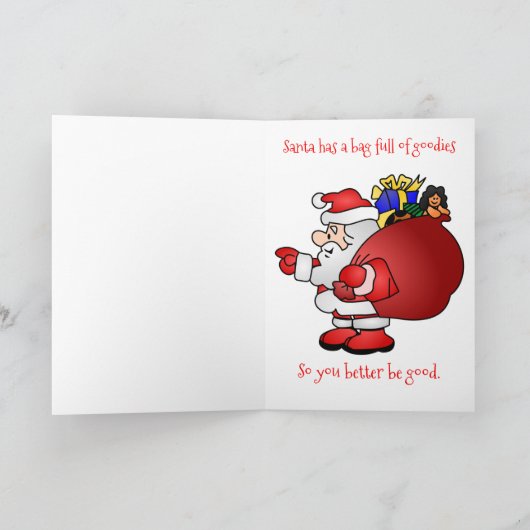 De Geheime Afmetingen van Rudolph: 5" x 7" Feestdagen Kaart (Binnen)