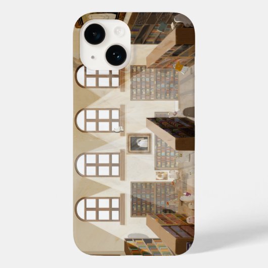 De Geheime Bibliotheek Case-Mate iPhone Case (Achterkant)