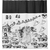 De Geheime Ceremonie- Douchegordijn (Voorkant)