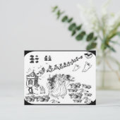 De Geheime Ceremonie - Feestdagenkaart (Staand voorkant)