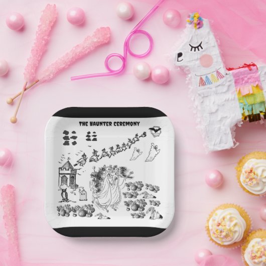 De Geheime Ceremonie - Papieren Bordje (Feest)