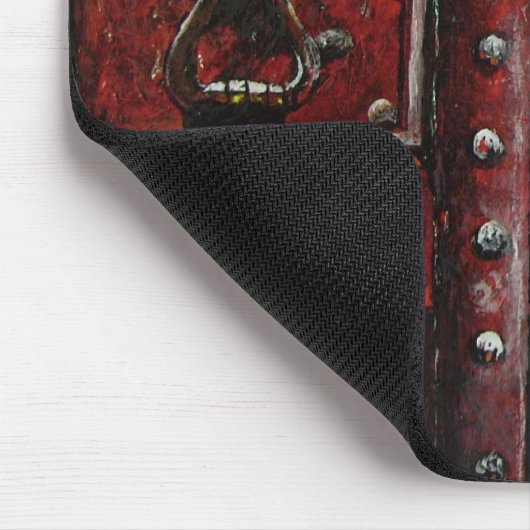 De geheime deur muismat (Hoek)