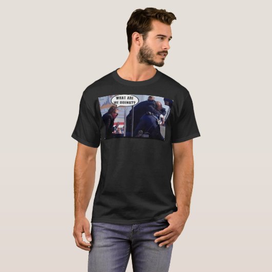 De geheime dienst van Donald Trump T-shirt (Voorkant volledig)