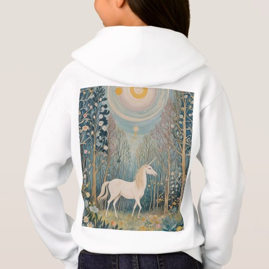 De Geheime Eenhoorn van Fluisterende Bossen (Achterkant)