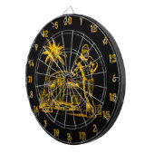 De geheime hobby van Sasquatch onthuld Dartbord (Voorkant Rechts)