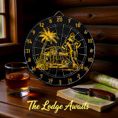 De geheime hobby van Sasquatch onthuld Dartbord