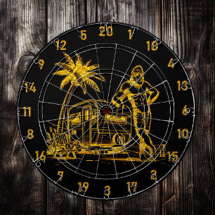 De geheime hobby van Sasquatch onthuld Dartbord