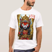 De geheime orde van het T-shirt Angkor Red Panda # (Voorkant)