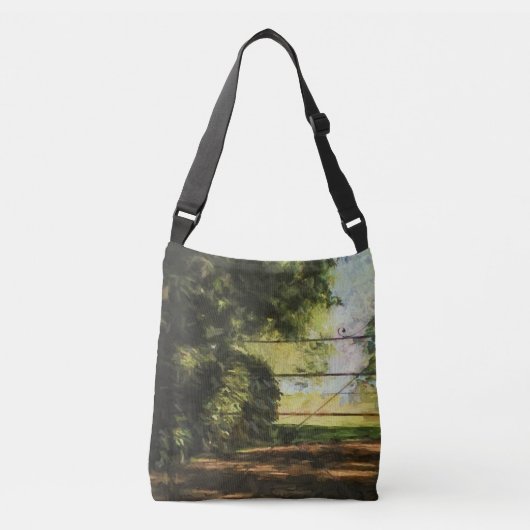 De geheime poort crossbody tas (Voorkant)