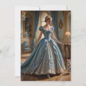 De geheime prinses van het kasteel kaart (Voorkant)