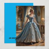 De geheime prinses van het kasteel kaart (Voorkant / Achterkant)