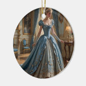 De geheime prinses van het kasteel keramisch ornament (Links)