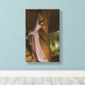 De Geheime Rendezvous van Pierre-Charles Comte Canvas Afdruk (Insitu (Houten vloer))