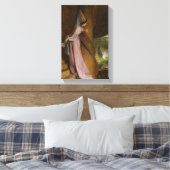 De Geheime Rendezvous van Pierre-Charles Comte Canvas Afdruk (Insitu (Slaapkamer))