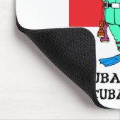 De geheime SCUBA-UITRUSTING Steve van het Lid Muismat (Hoek)