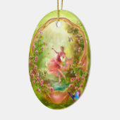 De geheime tuin keramisch ornament (Links)