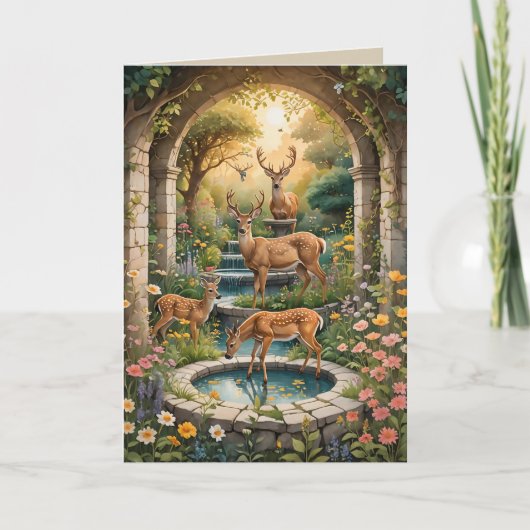 De geheime tuin nota kaart (Voorkant)