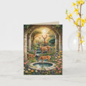 De geheime tuin nota kaart (Gele Bloem)