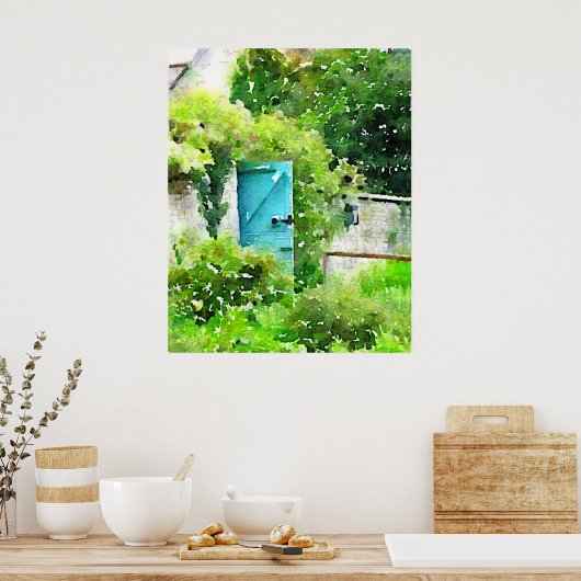 De geheime tuin poster (Keuken)