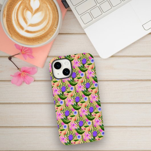 De geheime tuin van Zee Holly en Lilies Case-Mate iPhone Case
