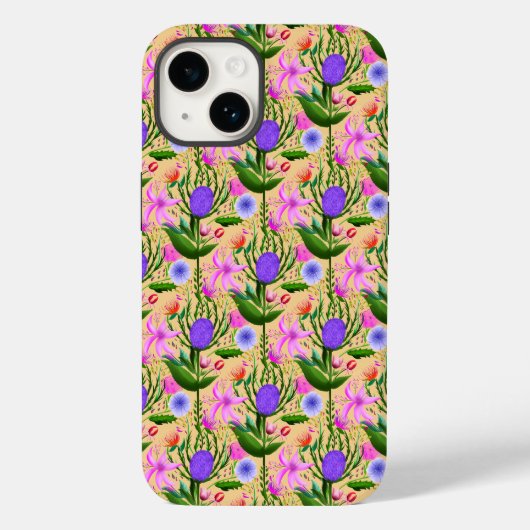 De geheime tuin van Zee Holly en Lilies Case-Mate iPhone Case (Achterkant)