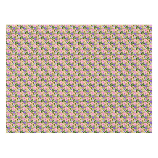 De geheime tuin van Zee Holly en Lilies Tafelkleed (Voorkant (Horizontaal))