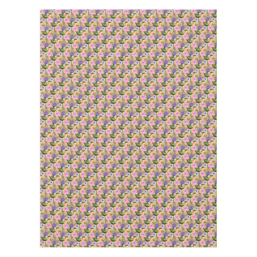 De geheime tuin van Zee Holly en Lilies Tafelkleed (Voorkant)