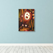 de geheime tuinbouwkunst met surrealistische kunst canvas afdruk (Insitu (Houten vloer))