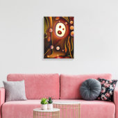 de geheime tuinbouwkunst met surrealistische kunst canvas afdruk (Insitu (Woonkamer))