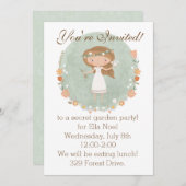 De geheime uitnodiging van de Garden Party (Voorkant / Achterkant)