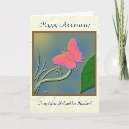 De geheime verjaardag van de Vriend Kaart (Voorkant)