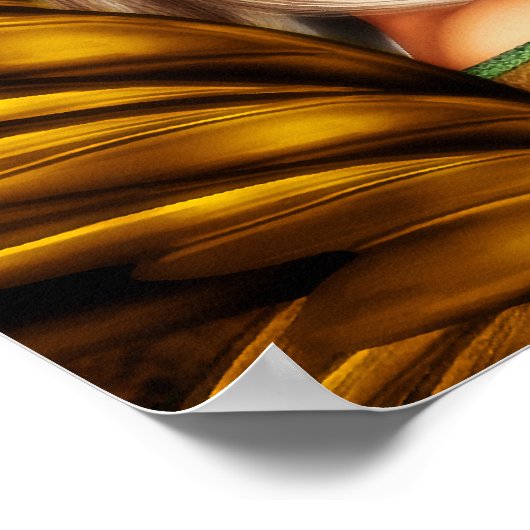 De geheime vliegtempel in de Bossen Poster (Hoek)