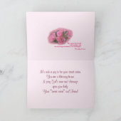 De geheime Zuster nam kaart-aanpast om het even Kaart (Binnen)