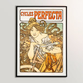 De geheimen achter Cycles Perfecta Alphonse Mucha Poster